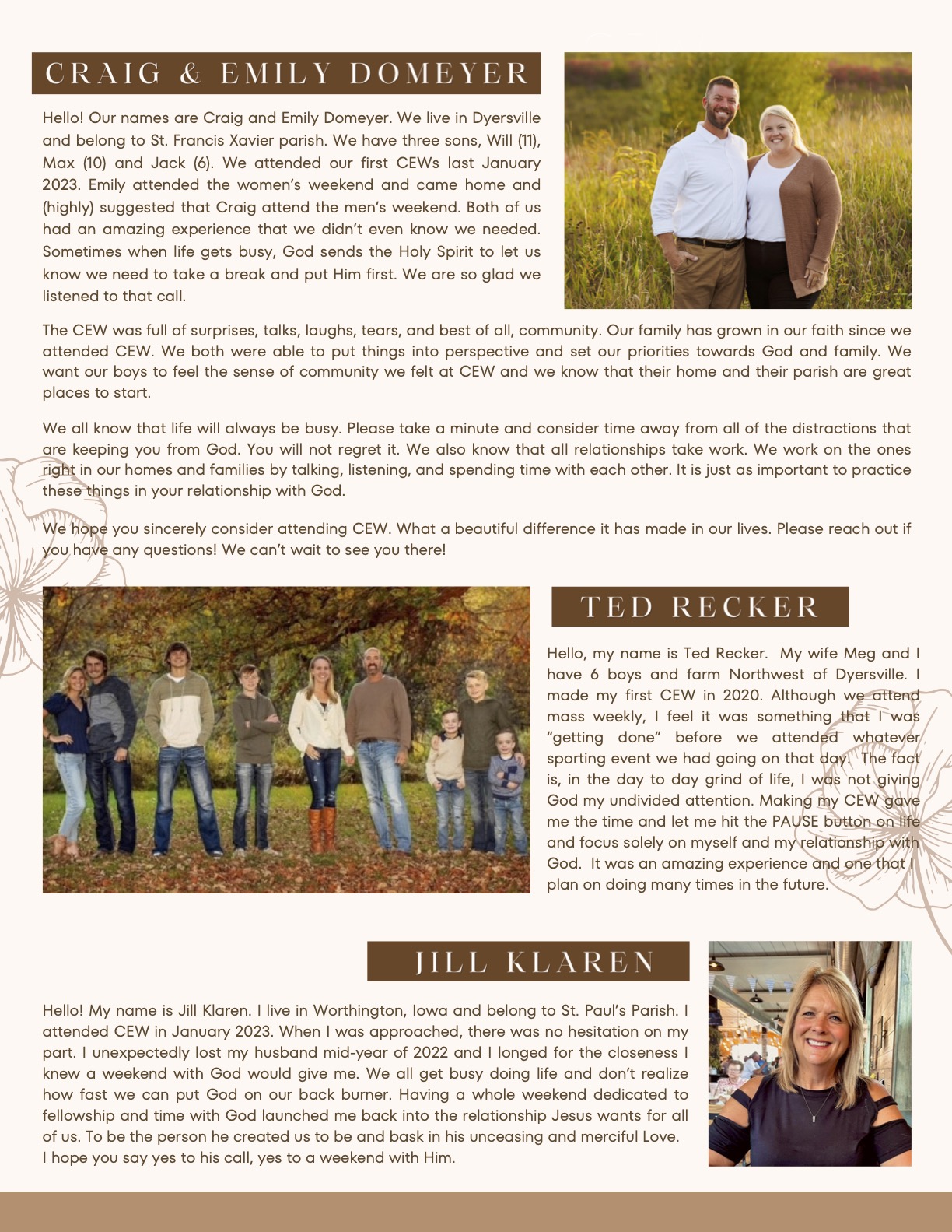 Bulletin Testimonials 1